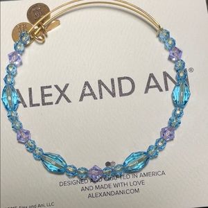 Alex and Ani vintage Swarovski bangle